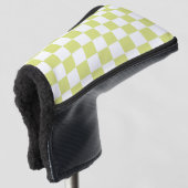 Couvre-club De Golf Retro Checkerboard (Devant 3/4)