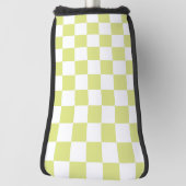 Couvre-club De Golf Retro Checkerboard (Tourné à 90°)