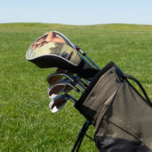 Couvre-club De Golf Retro Golf Girl (In Situ)