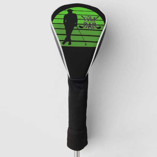 Couvre-club De Golf Retro Sunset Golf Papa (Devant)