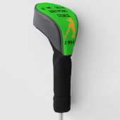 Couvre-club De Golf Retro Video Golf Game Headcover (Incliné)
