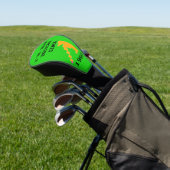 Couvre-club De Golf Retro Video Golf Game Headcover (In Situ)