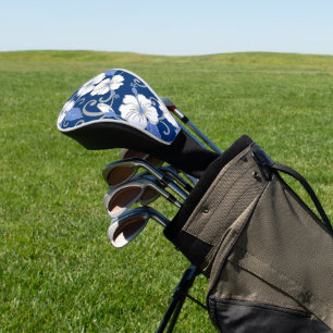 COUVRE-CLUB DE GOLF RÊVE POLYNÉSIENNE (BLEU)