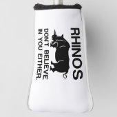 Couvre-club De Golf Rhinos Dont Believe (Tourné à 90°)