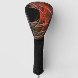 Couvre-club De Golf Rompre le cercle de l'art Abstrait