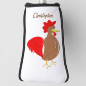 Couvre-club De Golf Rooster Design (Tourné à 90°)