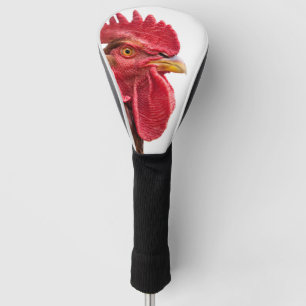 Couvre-club De Golf Rooster Face