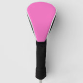 Couvre-club De Golf Rose Néon Uni | Classique (Devant)
