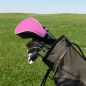 Couvre-club De Golf Rose Néon Uni | Classique (In Situ)