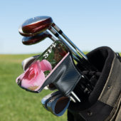 Couvre-club De Golf Rose rose et bud Garden Floral (In Situ)