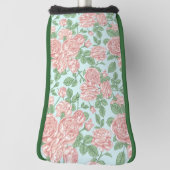 Couvre-club De Golf Rose rose Jardin Bouquet Motif (Tourné à 90°)