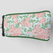 Couvre-club De Golf Rose rose Jardin Bouquet Motif (Devant)