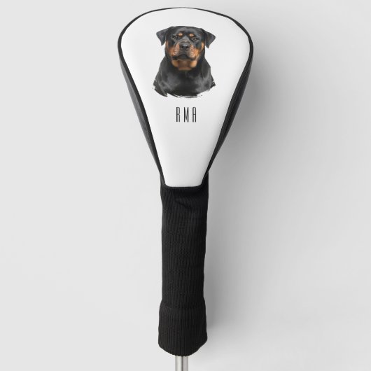 Couvre-club De Golf Rottweiler (Devant)