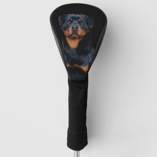 Couvre-club De Golf Rottweiler  (Devant)