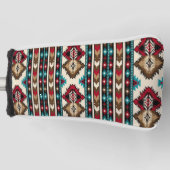 Couvre-club De Golf Rouge aztèque (Devant)