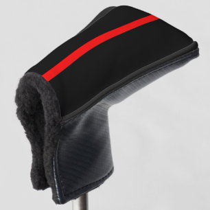 Couvre-club De Golf Rouge mince symbolique conception de symbole