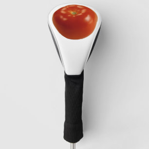 Couvre-club De Golf Rouge, mûr, tomate fraîche prêt à manger.