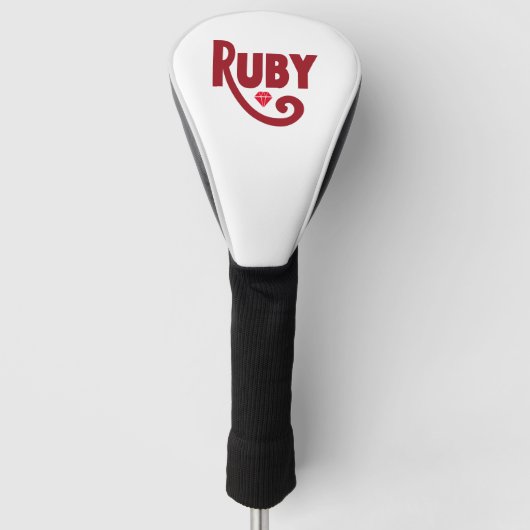 Couvre-club De Golf Ruby (Devant)