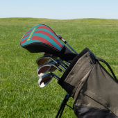 Couvre-club De Golf Ruby Reef Pin Stripes avec nom (In Situ)