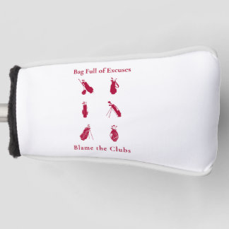 Couvre-club De Golf Sac plein d'examens amusant Golf Lover cadeau