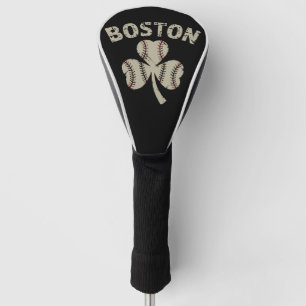Couvre-club De Golf Saint-Patrick irlandais vintage de Boston Shamrock