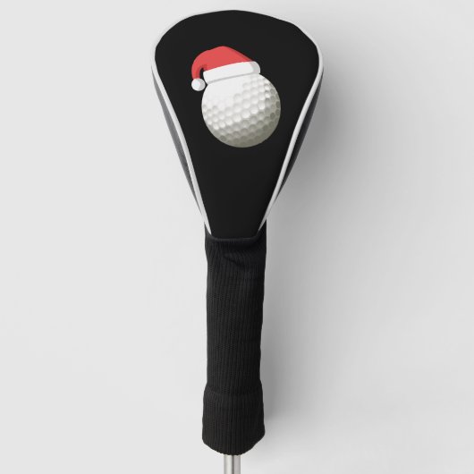 Couvre-club De Golf Santa Hat Christmas Golf (Devant)