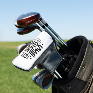 Couvre-club De Golf Sauver les enfants, sauver des vies