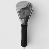 Couvre-club De Golf Savage and Cool, Great Dane Dog (Devant)