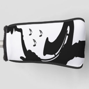 Couvre-club De Golf Saxophone surréaliste