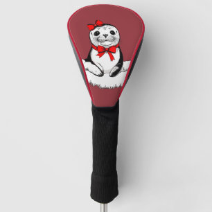 Couvre-club De Golf Sceau ravissant – Édition de Noël