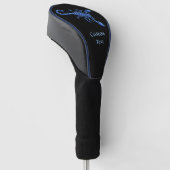 Couvre-club De Golf Scorpion bleu (Incliné)
