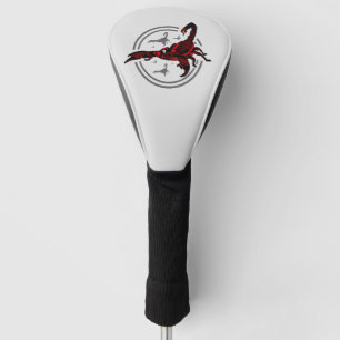 Couvre-club De Golf Scorpion rouge