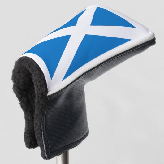 Couvre-club De Golf Scottish Flag Golf Putter Head Cover (Devant 3/4)