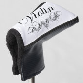 Couvre-club De Golf Script de violon (Devant 3/4)