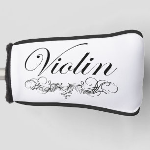 Couvre-club De Golf Script de violon