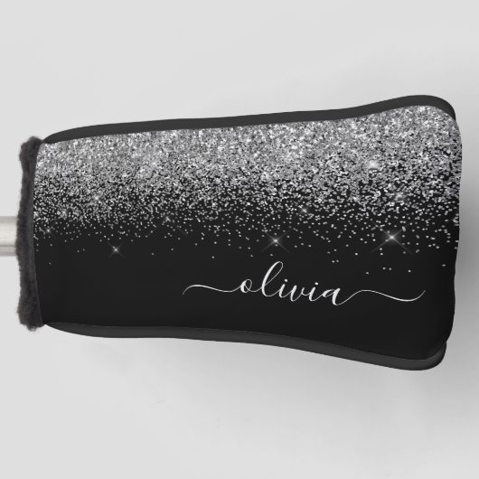 Couvre-club De Golf Script Monogram Girly Name (Devant)