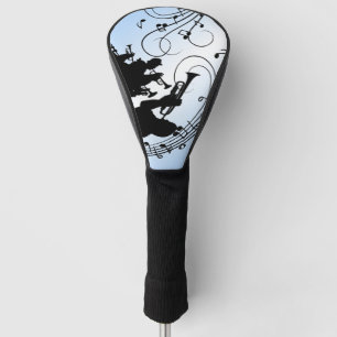 Couvre-club De Golf Section Trumpet Musique bleue