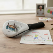 Couvre-club De Golf Sérénité du martin-pêcheur