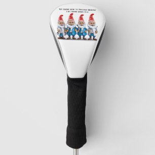 Couvre-club De Golf Série Gnome