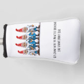 Couvre-club De Golf Série Gnome (Devant)