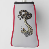 Couvre-club De Golf serpent de cobra (Tourné à 90°)