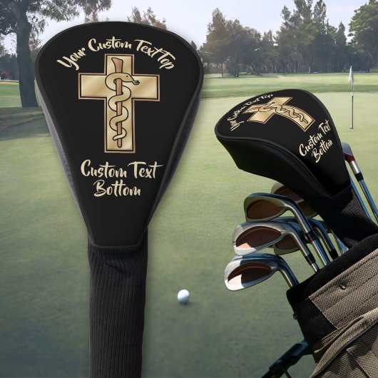 Couvre-club De Golf Serpent sur Croix