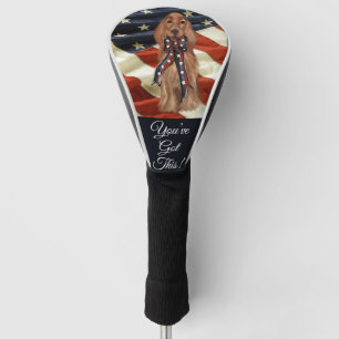 COUVRE-CLUB DE GOLF SETTER ROUGE IRLANDAIS