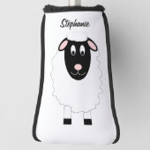 Couvre-club De Golf Sheep Design (Tourné à 90°)