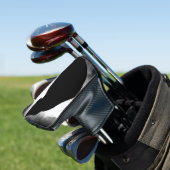 Couvre-club De Golf Silhouette de chat noir (In Situ)