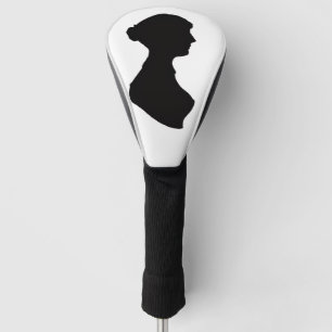 Couvre-club De Golf Silhouette de Jane Austen
