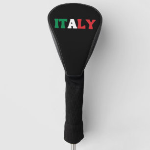 Couvre-club De Golf Simple moderne Italie National Drapeau Vêtements