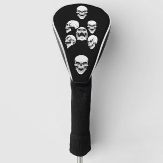 Couvre-club De Golf Skulls 
