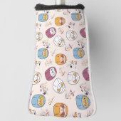 Couvre-club De Golf Sleepy Sloth (Tourné à 90°)