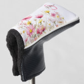 Couvre-club De Golf Soft Wildflower Monogram (Devant 3/4)
